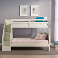 Century Twin Over Full Bunk Bed with Stairs