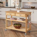 General Line Kitchen Cart with Drawers and Shelves