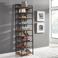 Modern Craftsman Closet Wall Shelf Unit-view-1