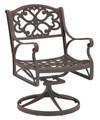 Sanibel Outdoor Swivel Rocking Chair - Bronze