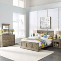 Walker Bed, Nightstand and Dresser with Mirror