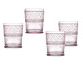 Claro 12oz Double Old Fashion Glasses, Set of 4