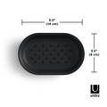 Umbra Junip Oval Soap Dish  Black (Set of 3)