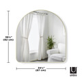Umbra Hubba Arched Mirror 34X36