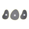 Umbra Hubba Pebble Mirror (Sold in Casepack of 3 three-piece sets)