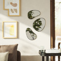 Umbra Hubba Pebble Mirror (Sold in Casepack of 3 three-piece sets)