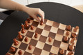 Umbra Wobble Chess Set  Walnut (Set of 2)