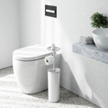 Umbra Portaloo Toilet Paper Stand Kd  Wht/Nkl-view-2