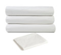 T200 Golden Touch Cotton Poly Blend Flat Sheets (Set of 24)