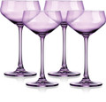 Colored Sheer Coupes, Set of 4