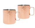 Partial Hammer 18oz Copper Mules, Set of 2