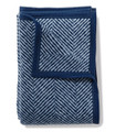 HARBORVIEW HERRINGBONE NAVY MIDI BLANKET