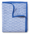 BREWSTER SCALLOPS BLUE ORIGINAL BLANKET