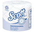 Scott White 2-Ply Toilet Paper, 100% Recycled, 473 Sheets per Roll (Pack of 80)-view-1