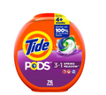 Tide PODS Liquid Laundry Detergent, Spring Meadow Scent, 76 Pods (Pack of 4)-view-2