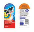 Shout Advanced Stain Remover, Set in Stain Scrubber, (Pack of 8)