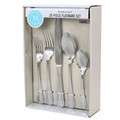 Martha Stewart Charles 20 Piece Stainless Steel Flatware Set-view-1