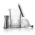 Libbey Classic Cocktail Carats 4-Piece Bar Mixing Set