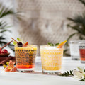 Libbey Tiki Kahiko Rocks Glass, White, 13-ounce, Set of 4-view-2