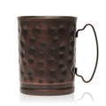 Libbey Moscow Mule Hammered Copper Mugs, 14-ounce, Set of 4