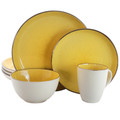 Elama Mellow-Yellow 16-Piece Dinnerware Set-view-15