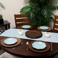 Gibson Home Feri 13" Wooden Skin Luxe Chargers, Set of 12-view-9