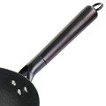Gibson Home Hammered 13 Inch Heavy Gauge Carbon Steel Wok in Black-view-5