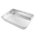 Martha Stewart 12 Inch x 8.75 Inch Aluminum Roaster Pan-view-9