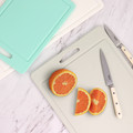 Martha Stewart 3 Piece Kitchen Prep Cutting Board Set in Assorted Sizes and Colors