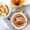 Martha Stewart 6 Piece 9in Ceramic Pasta Bowl Set in White