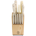 Martha Stewart Essential Ruxton 14 Piece Stainless Steel Knife and Block Set in Cream-view-13