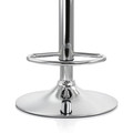 Elama 2 Piece Slim Faux Leather Adjustable Bar Stool  with Chrome Base-view-43