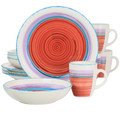 Gibson Home Richvale 12 Piece Round Durastone Dinnerware Set-view-25