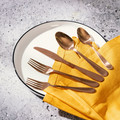 Gibson Home Stravidia 20 Piece Flatware set Stainless Steel