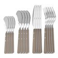 Martha Stewart Garden Cottage 16 Piece Stainless Steel Flatware Set-view-13