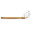 Martha Stewart Stainless Steel Spider Strainer Kitchen Utensil with Wooden Handle-view-3