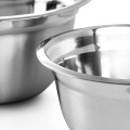 Oster Rosamond 3 Piece Stainless Steel Round Mixing Bowls-view-4