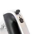 5-Speed 150-Watt Hand Mixer Black w/ Silver Accents-view-2