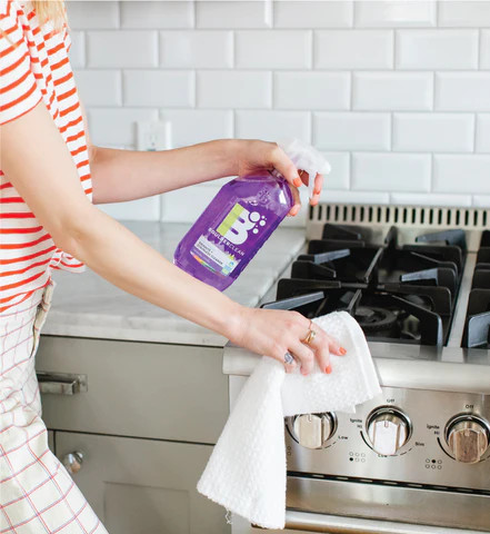 Boulder Clean Natural Granite + Stainless Cleaner, Lavender Vanilla, 28oz