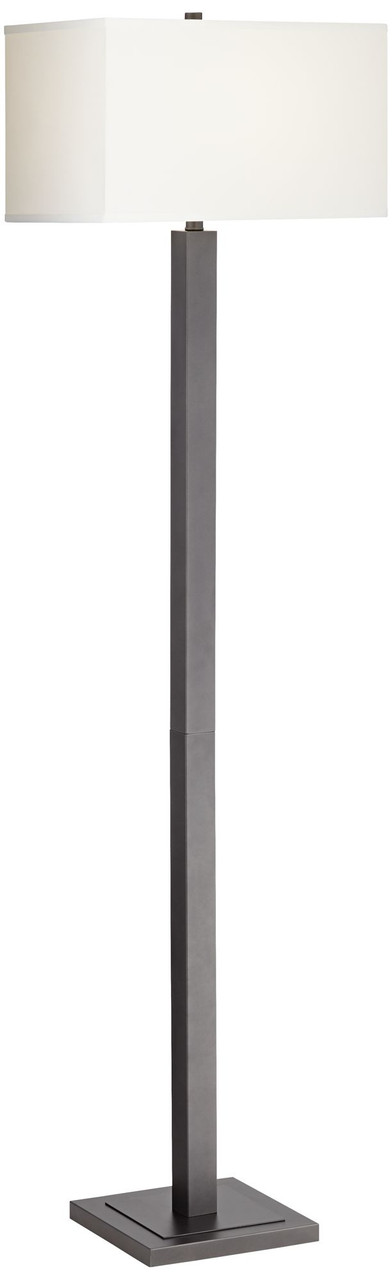 metal column floor lamp