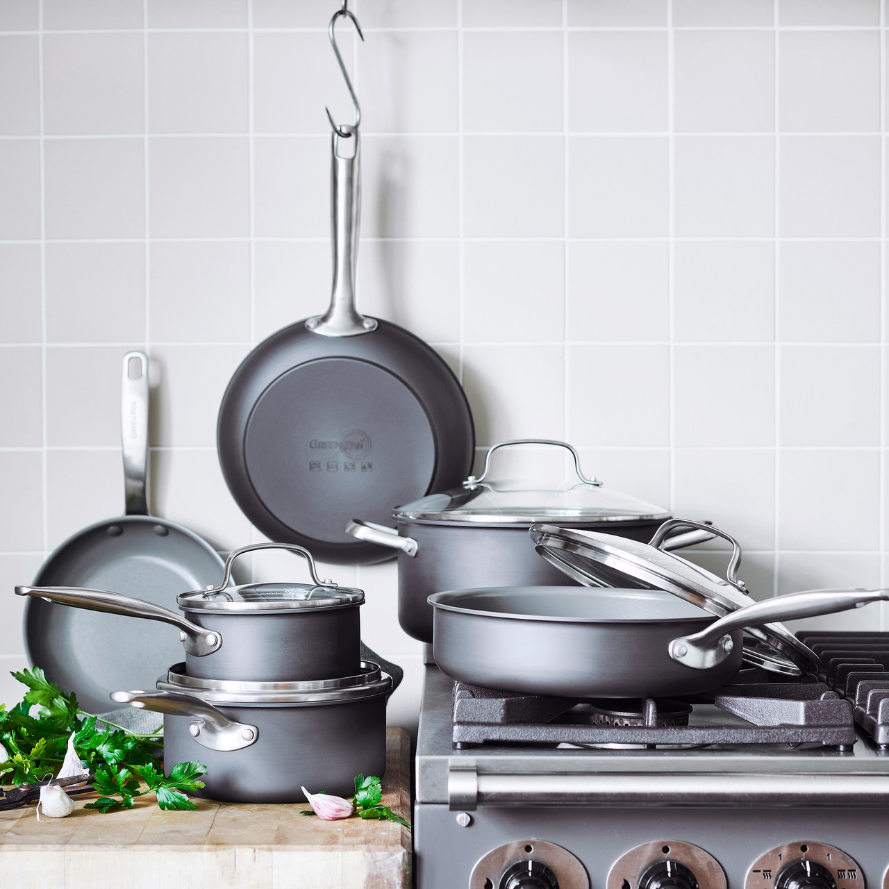 Chatham Ceramic Nonstick 10-Piece Cookware Set