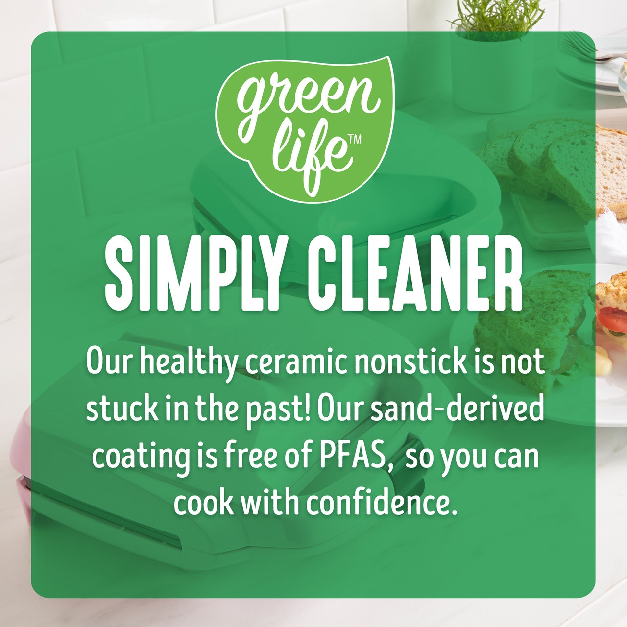 GreenLife Healthy Ceramic Nonstick Breakfast Maker - Pink
