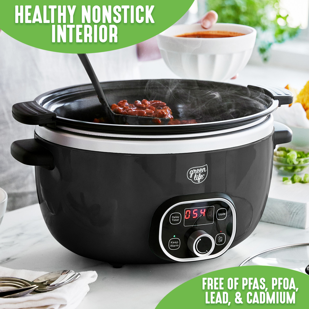 GreenLife Electrics Rice Cooker & Reviews