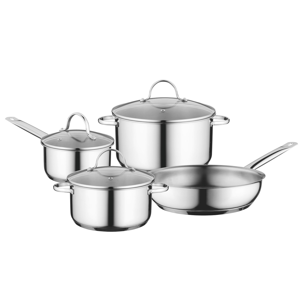 BergHOFF Essentials Gourmet 12Pc 18/10 Stainless Steel Cookware Set