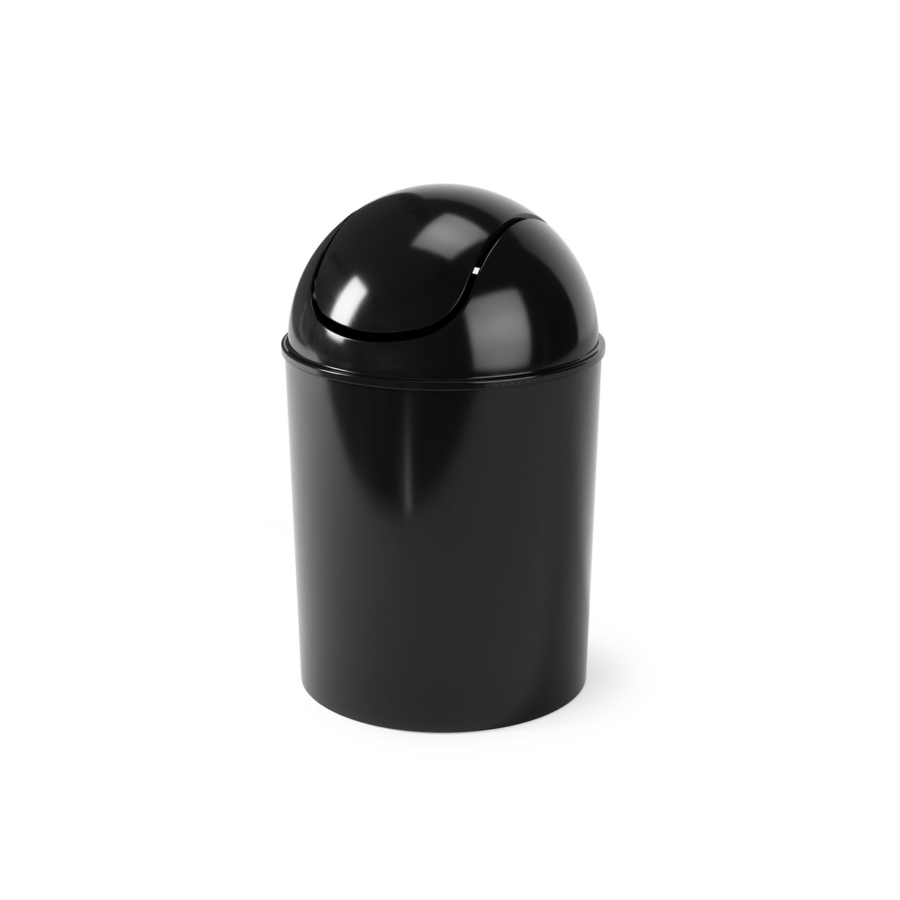 Umbra Garbino Trash Can 2.25 Gallon Black 3 pack