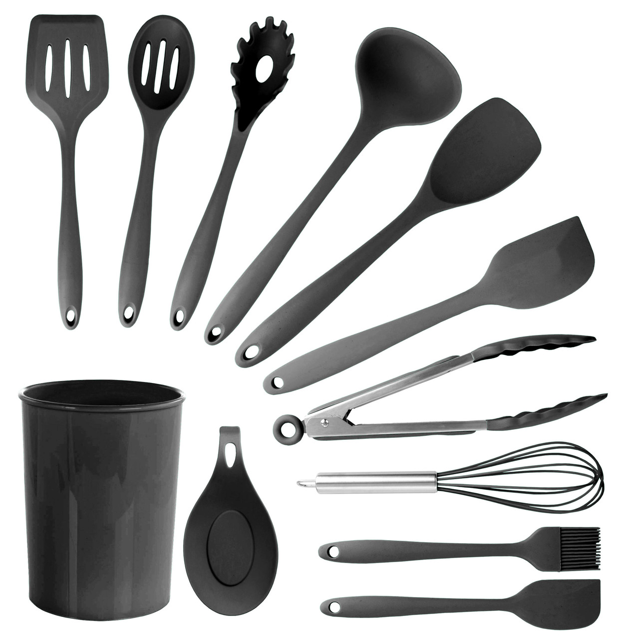 Oster Allsberg 10 Piece Aluminum Nonstick Cookware Set ,Black