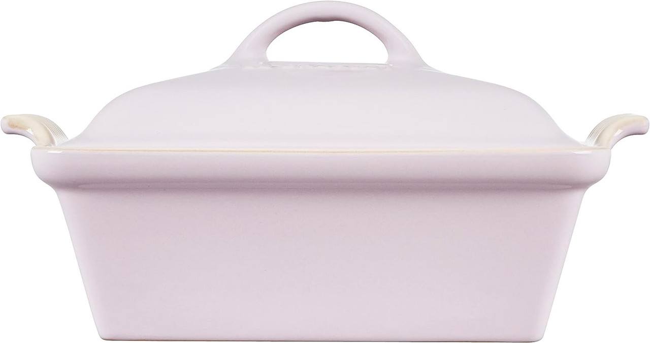 Le Creuset Heritage Covered Square Casserole Dish, Stoneware, 2.5-Quart