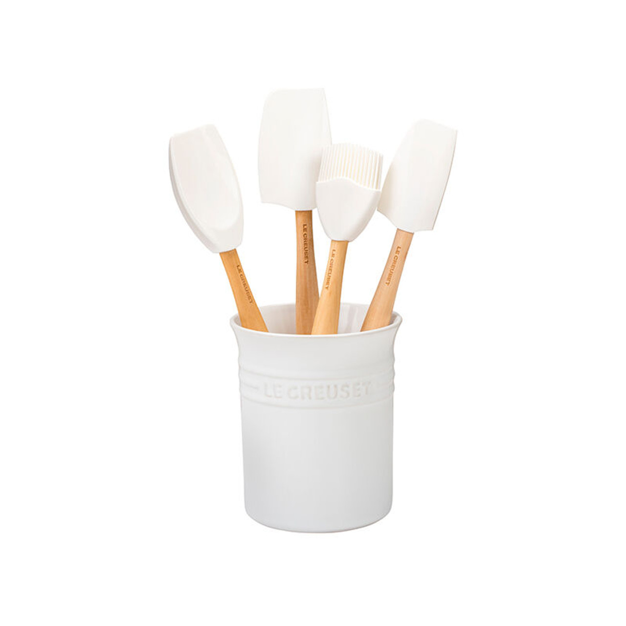 Linden Sweden Narrow Spatula, White