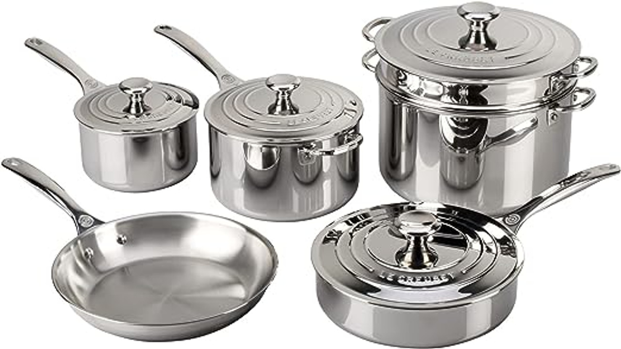 Berghoff Hotel 7pc 18/10 Stainless Steel Cookware Set 