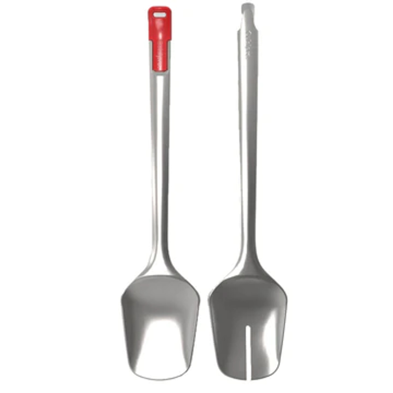 Oneida Stainless Steel Kitchen Tongs with Silicone Head Set of 2